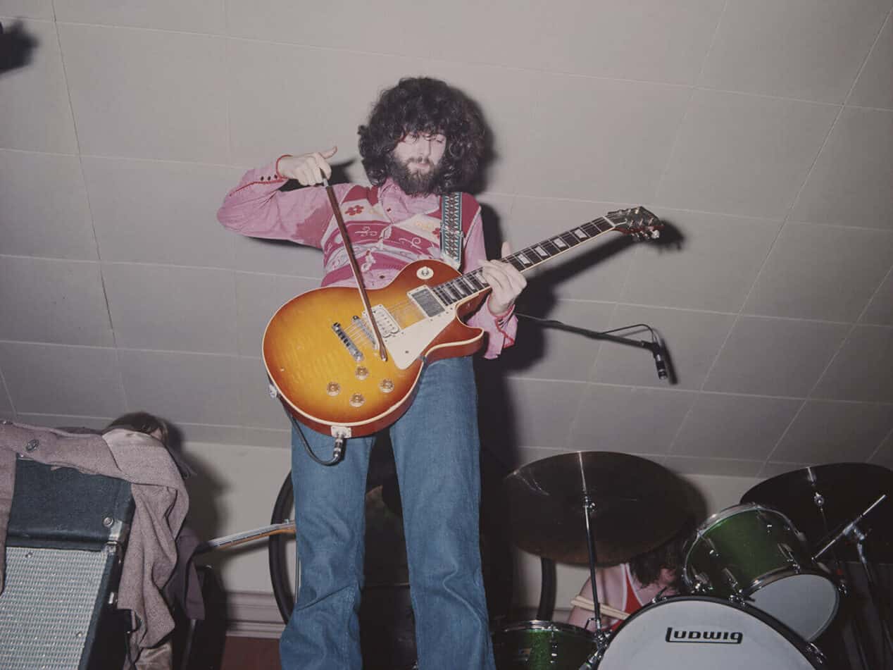 Jimmy Page and his ca. 1960 Gibson Les Paul Standard